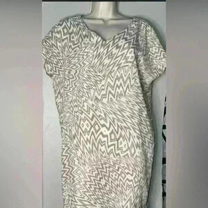 Maggy London Zig Zag Oversized Dress Size 6